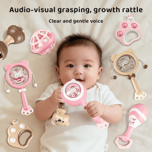 Cute Bunny Rattle 10 Piece Set 3