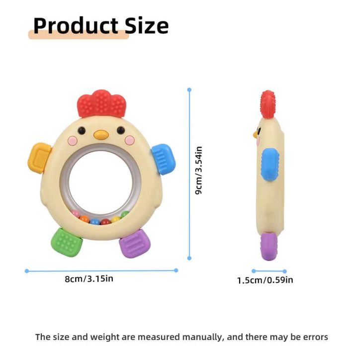 Soft Silicon Teether (Chicken)