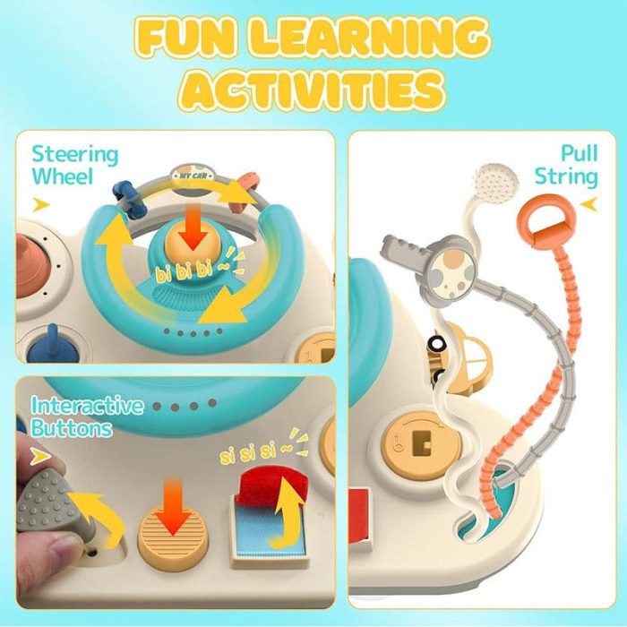 Steering Wheel Driving Toy 3