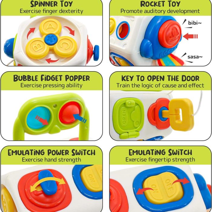Multi functional Busy Cubes 5
