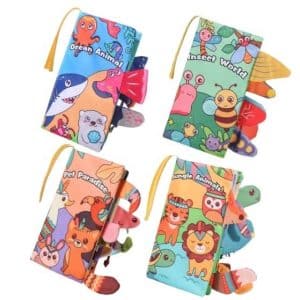 Washable & Tear Resistant Tail Cloth Book