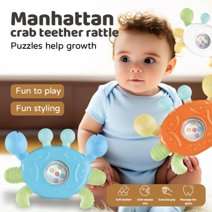 Silicon Crab Teether 2 Silicon Crab Teether 2