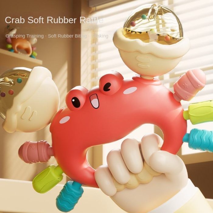 Plastic Soft Rattle Teethers 3