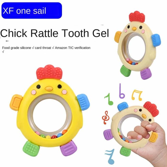 Soft Silicon Teether (Chicken)