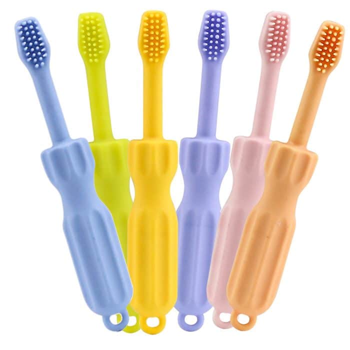 Soft Silicon Brush Teether