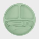 Silicon Plate With Spoon Set