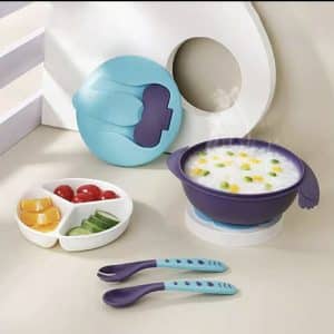 Feeding Bowl With Fork Set