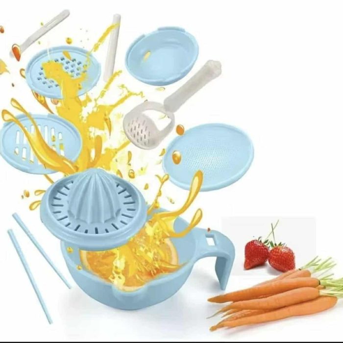 Multifunction Manual Baby Food Mill Grinding Bowl