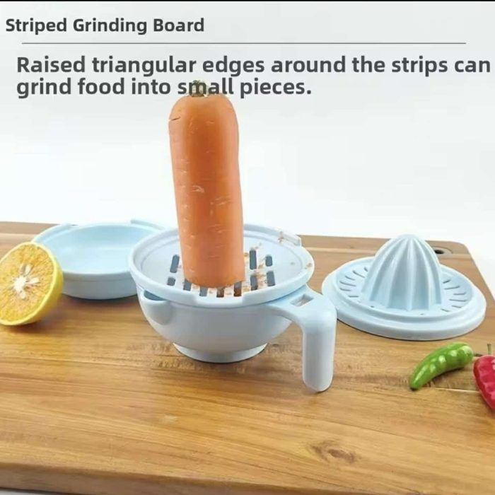 Multifunction Manual Baby Food Mill Grinding Bowl 2