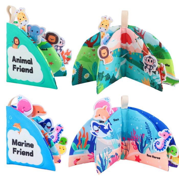 Pop Up Triangle Cloth Book