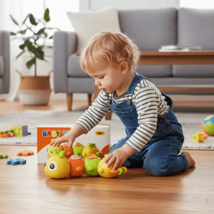 Plastic Worm Busy Toy 2