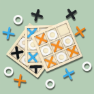 Wooden Tic Tac Toy