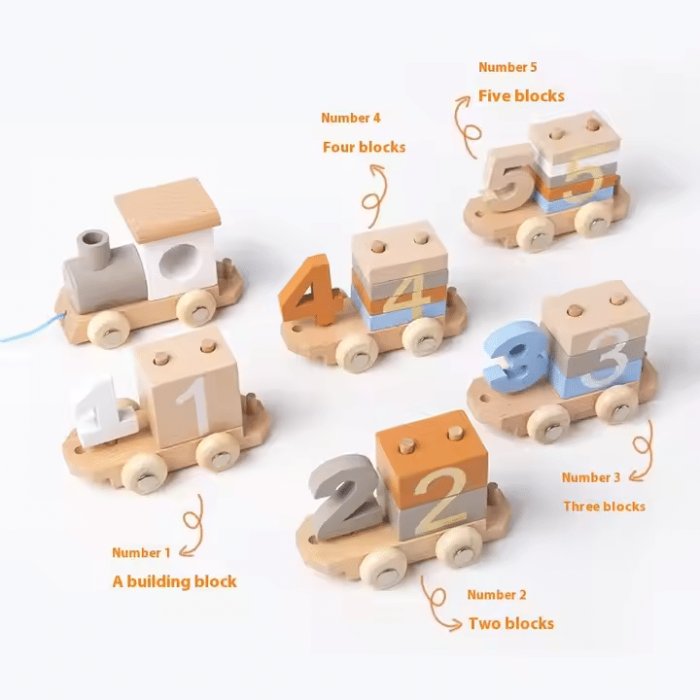 Wooden Train Toys building blocks Wooden Train Toys building blocks