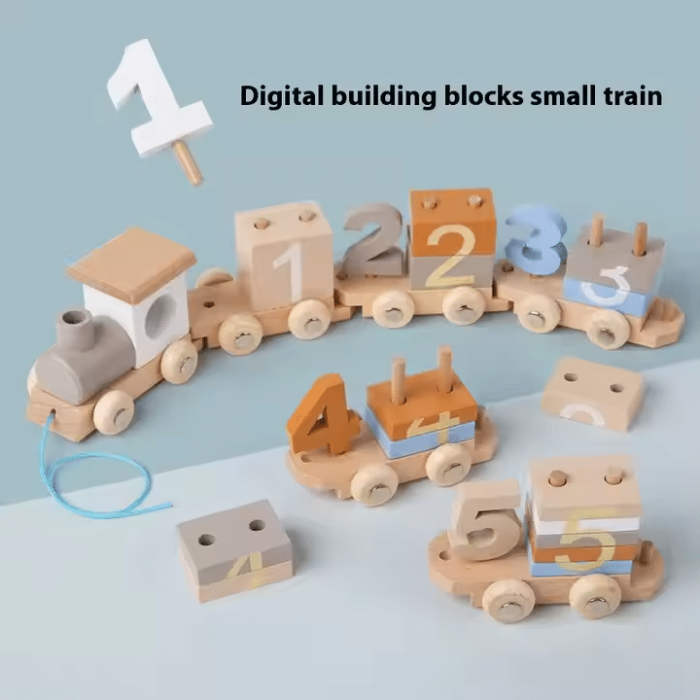 Wooden Train Toys building blocks Wooden Train Toys building blocks