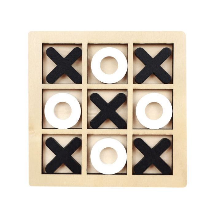 Wooden Tic Tac Toy Wooden Tic Tac Toy