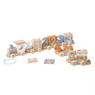 Wooden Train Toys building blocks