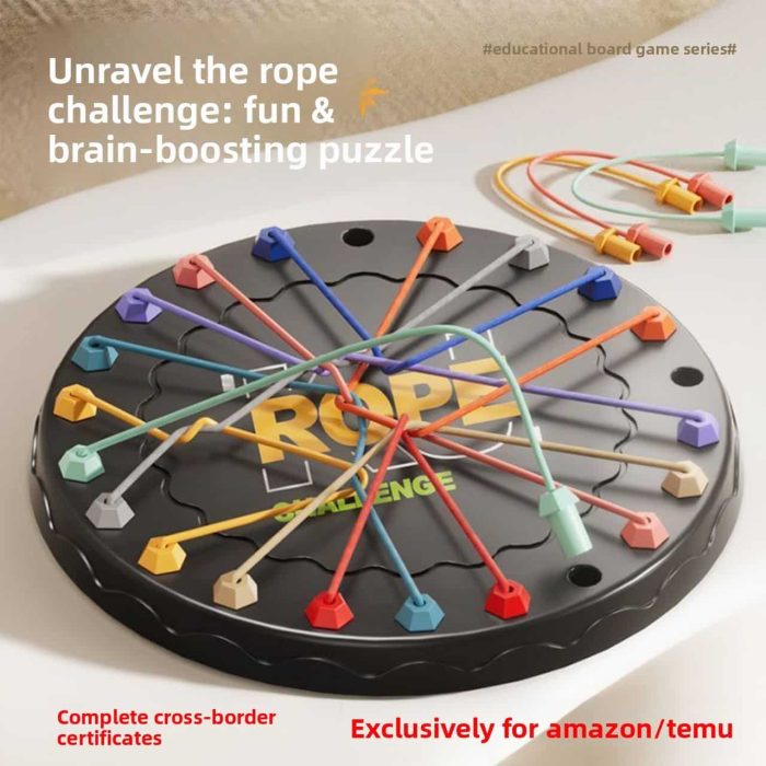 Rope Game Logical Thinking Toy