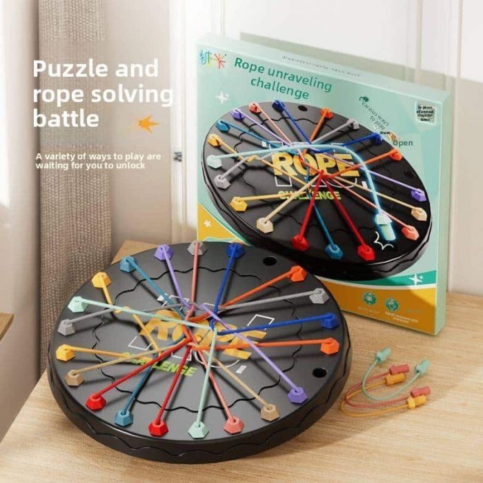 Rope Game Logical Thinking Toy