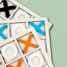 Wooden Tic Tac Toy