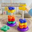 Rainbow Stacking Turn Jenga