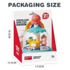 Press and Rotate Bouncing Ball Toy