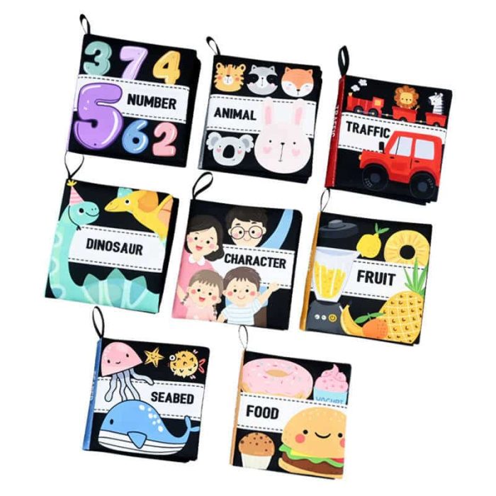 Colorful High Contrast Book