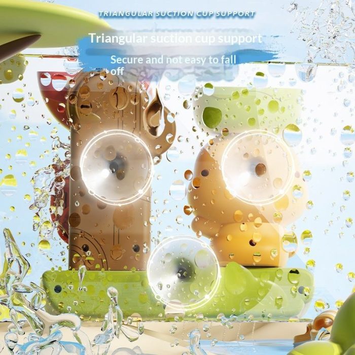 Duck Waterwheel Bath Set