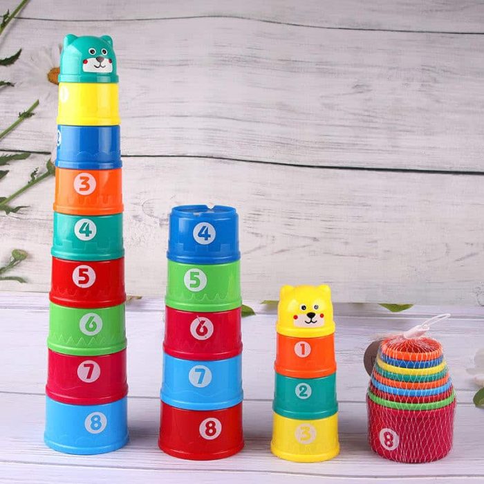Toddler Sorting Stacking Cups Toy