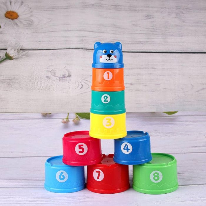 Toddler Sorting Stacking Cups Toy