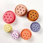 Toddler Sorting Stacking Cups Toy ( Silicon )
