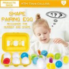 Baby Eggs Box Color Puzzle Matching