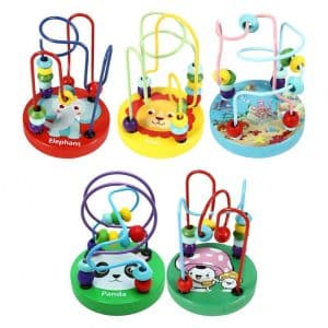 Montessori Animal Roller Coaster Circle Toy