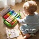 Two-In-One Piano Toy