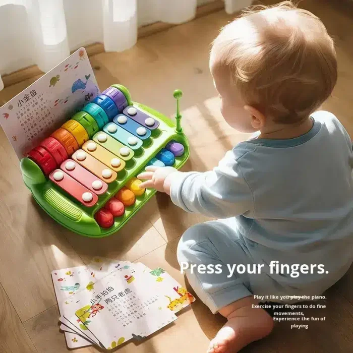 Two-In-One Piano Toy
