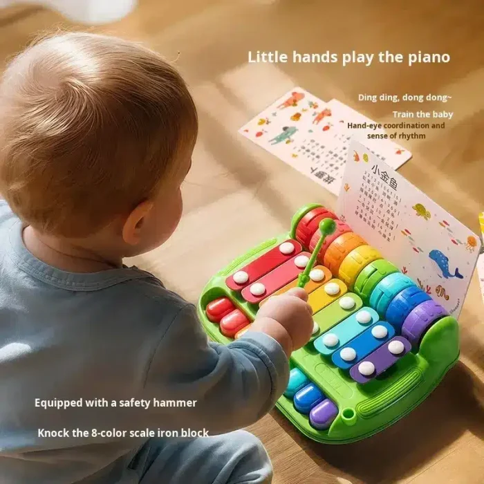 Two-In-One Piano Toy