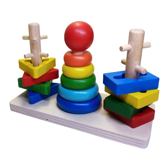 Ring Stacking Wood Toy