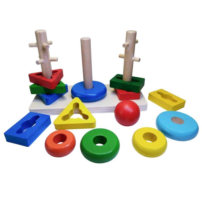 Ring Stacking Wood Toy